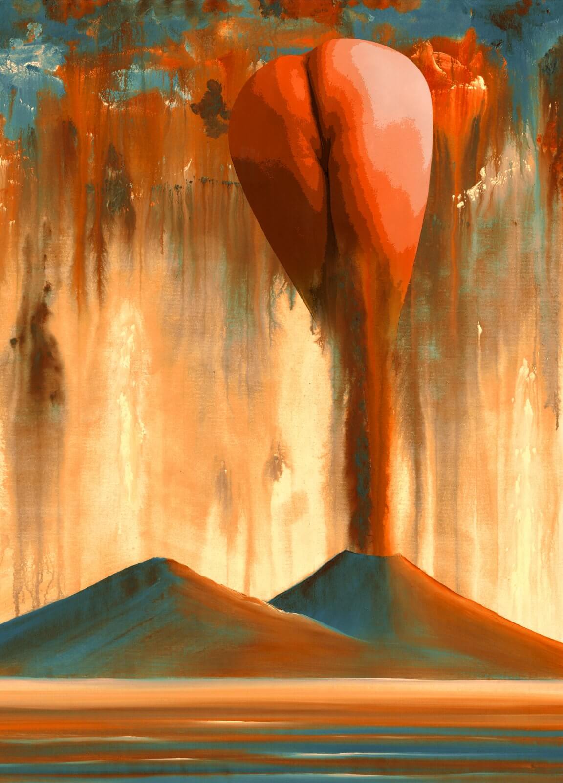 Culo - arancio – GENNARO REGINA