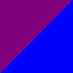 viola e blu